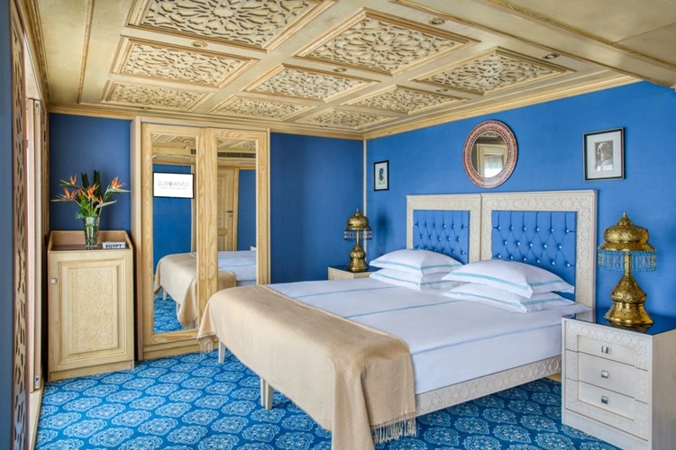 Cabin aboard the S.S. Sphinx Nile Cruise Nile cruise